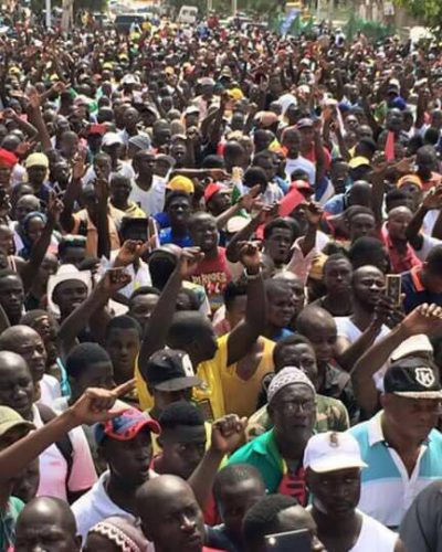 Guinea Bissau toma las calles